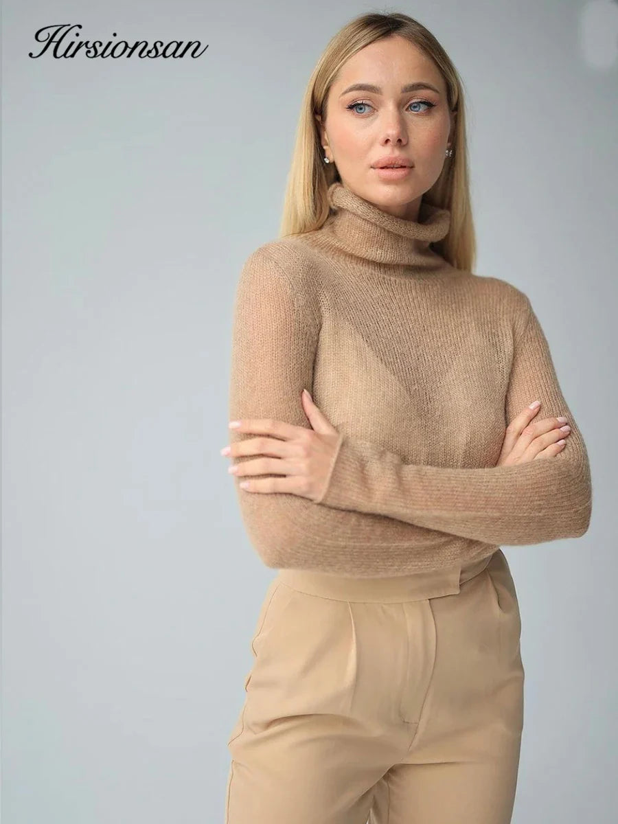Finstrikket Slimfit-Sweater