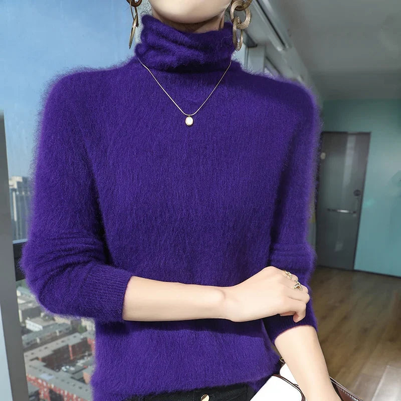 Blød Rullekravesweater