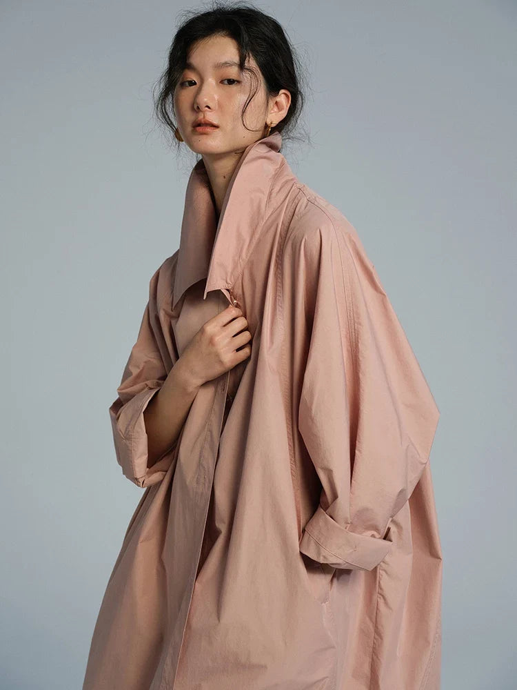 Let Oversized Trenchcoat