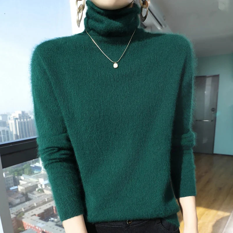 Blød Rullekravesweater