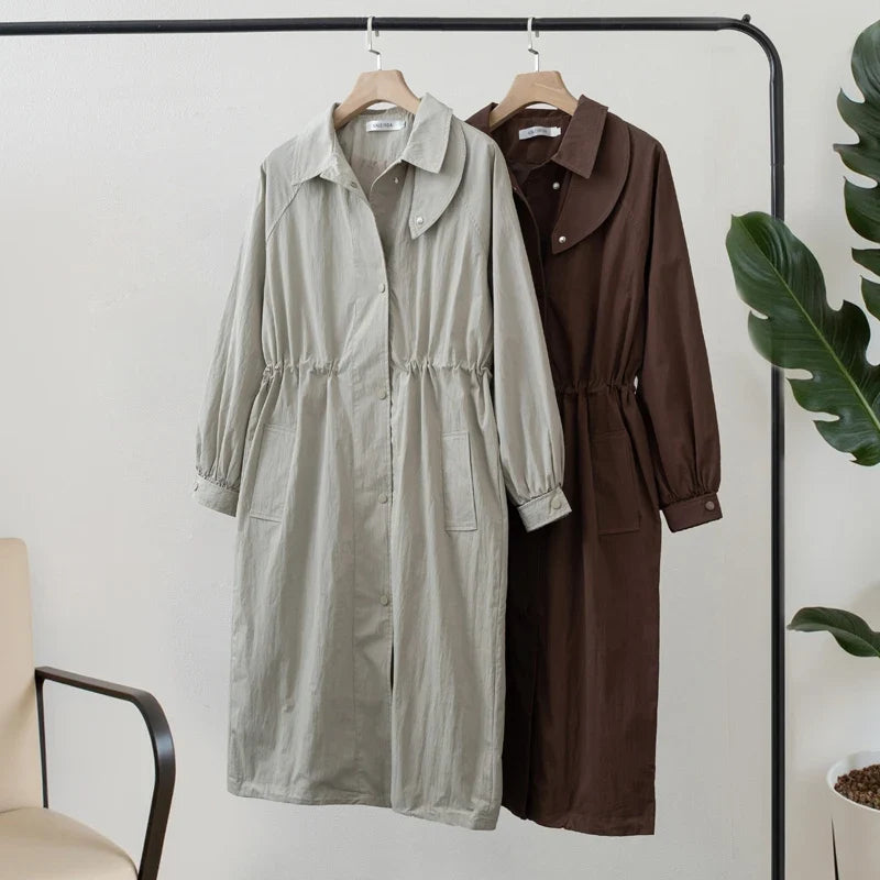 Trenchcoat Med Taljesnøre