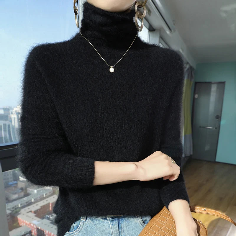 Blød Rullekravesweater