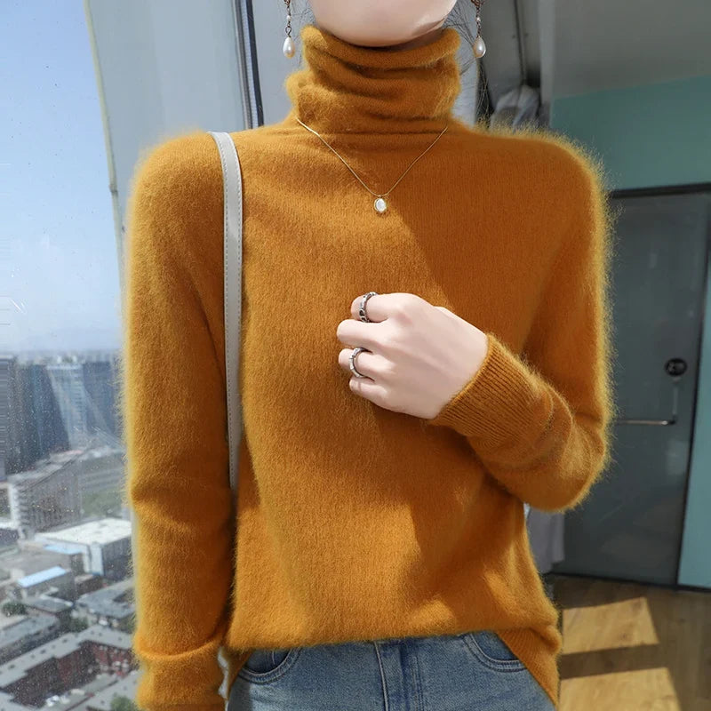Blød Rullekravesweater