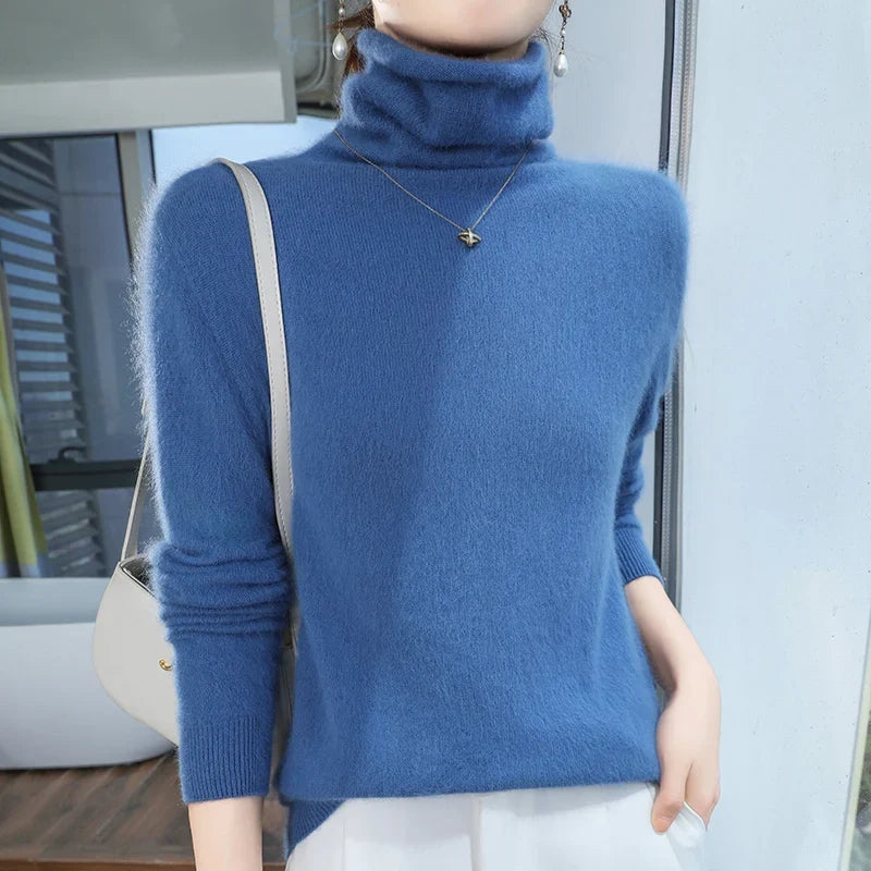 Blød Rullekravesweater