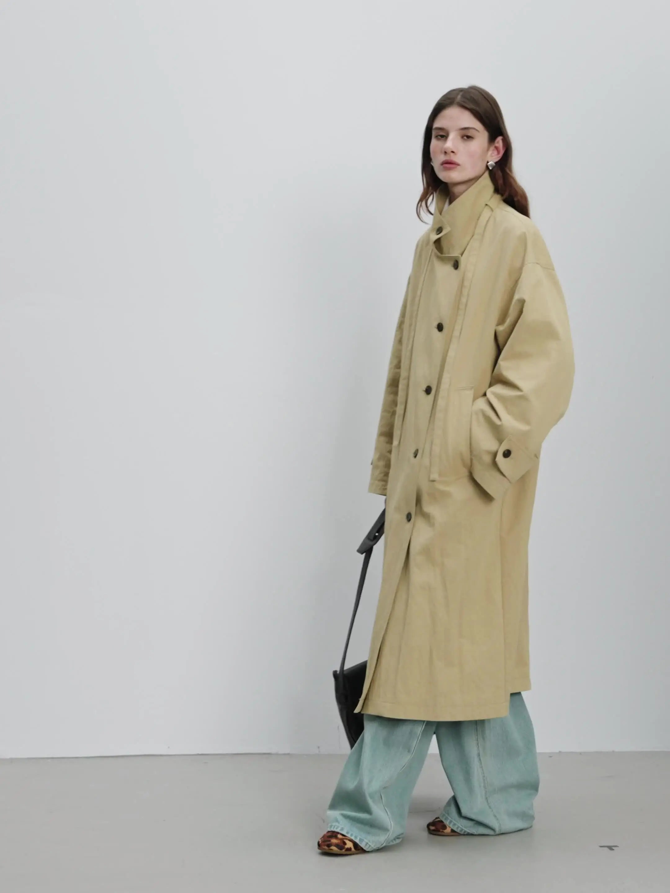 Oversized Lang Trenchcoat