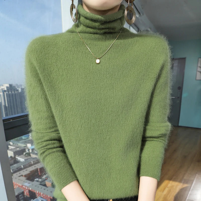 Blød Rullekravesweater