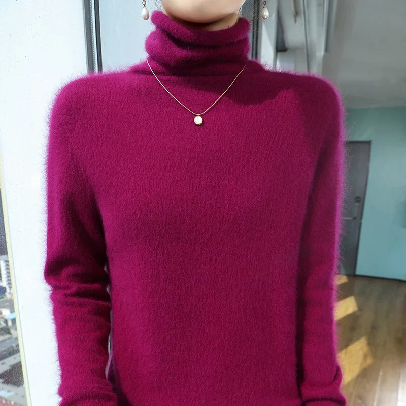 Blød Rullekravesweater