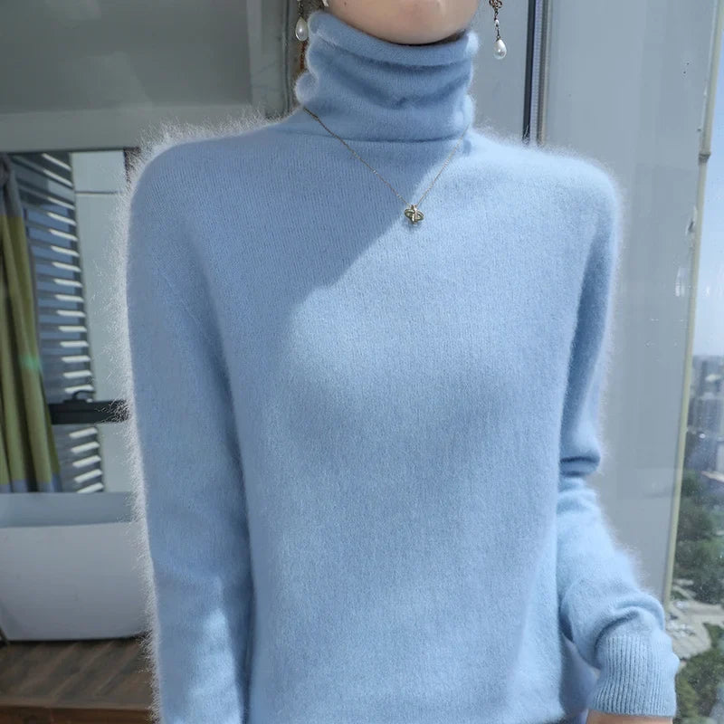 Blød Rullekravesweater