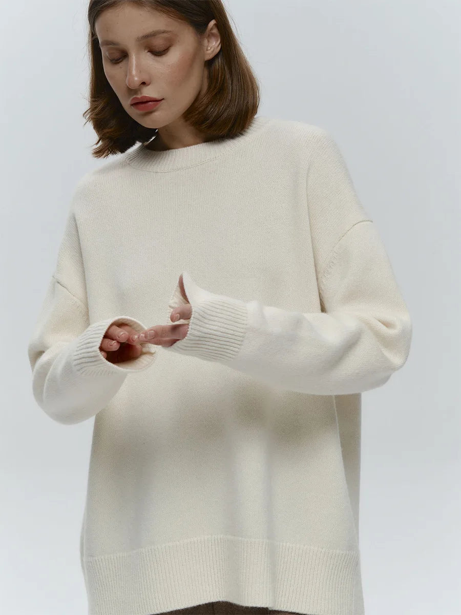 Oversized Striktrøje