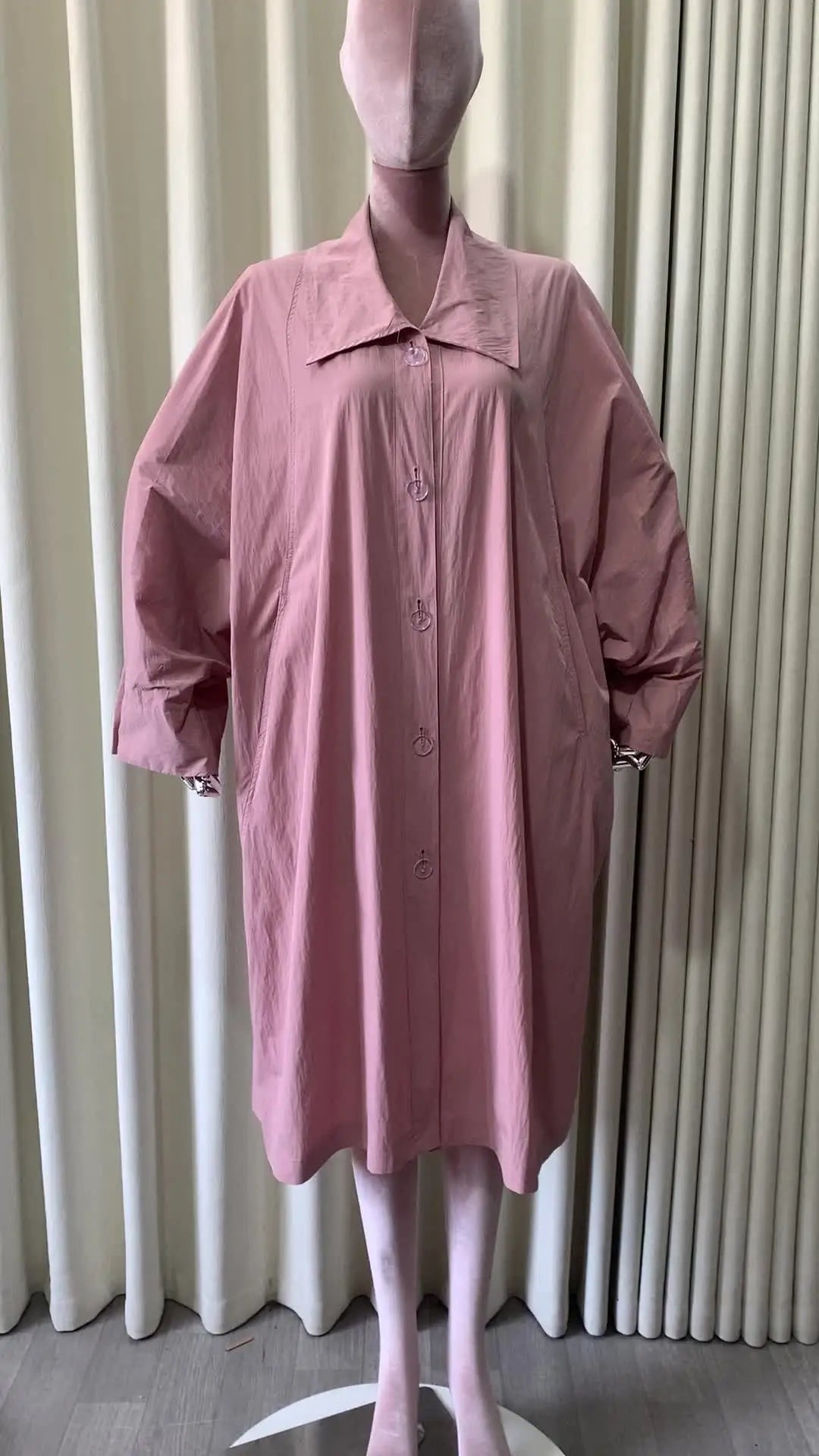 Let Oversized Trenchcoat