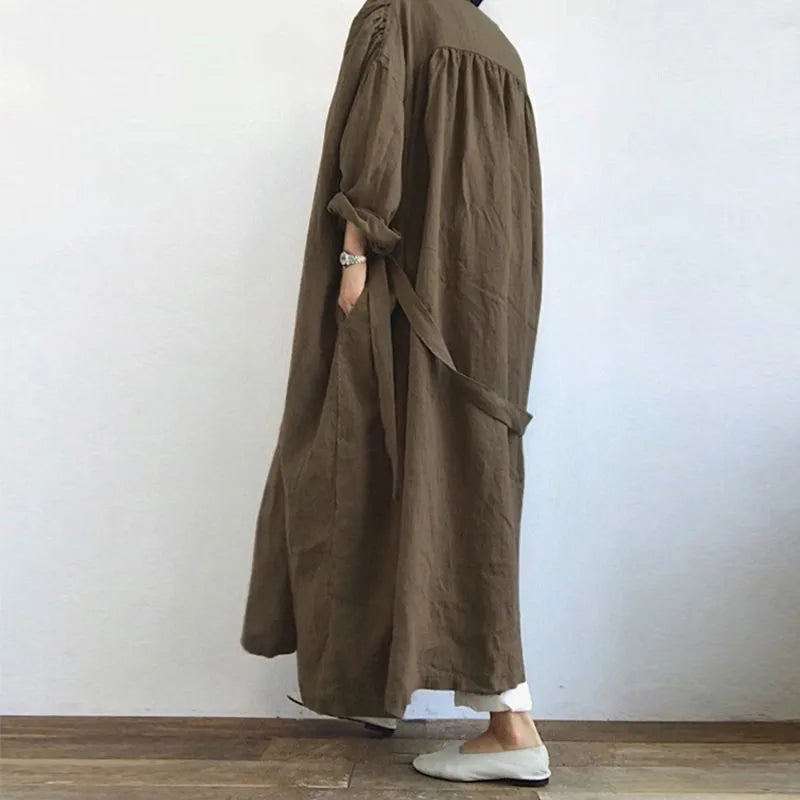 Oversized Trenchcoat I Bomuld