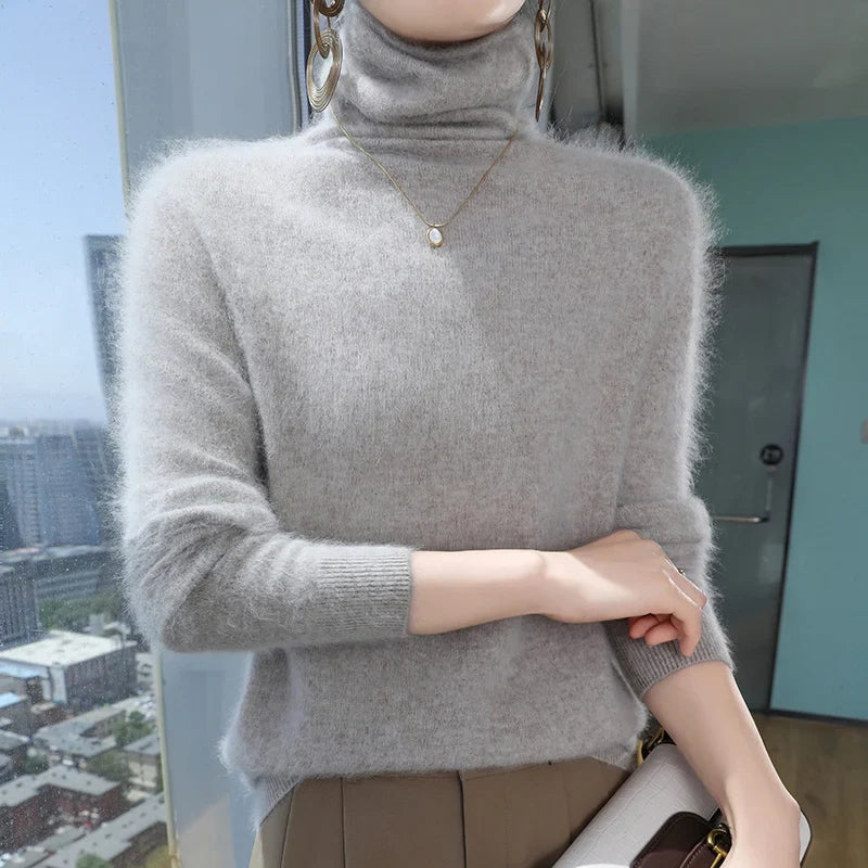 Blød Rullekravesweater