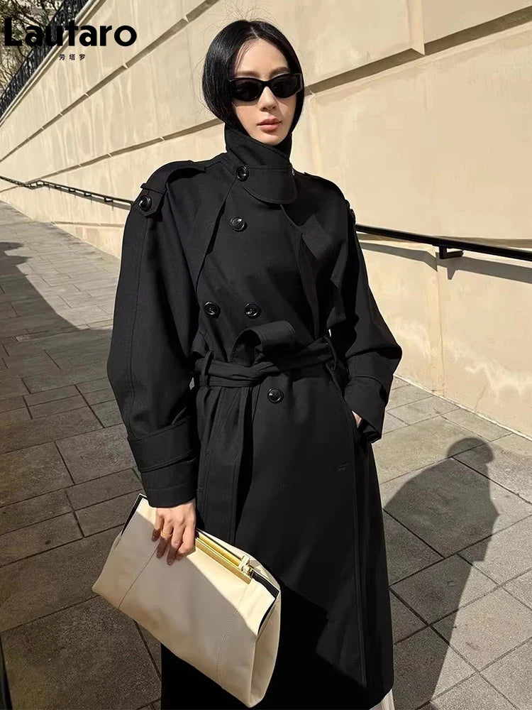 Oversized Trenchcoat Med Bælte