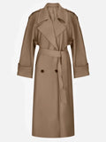 Oversized Trenchcoat Med Bindebælte