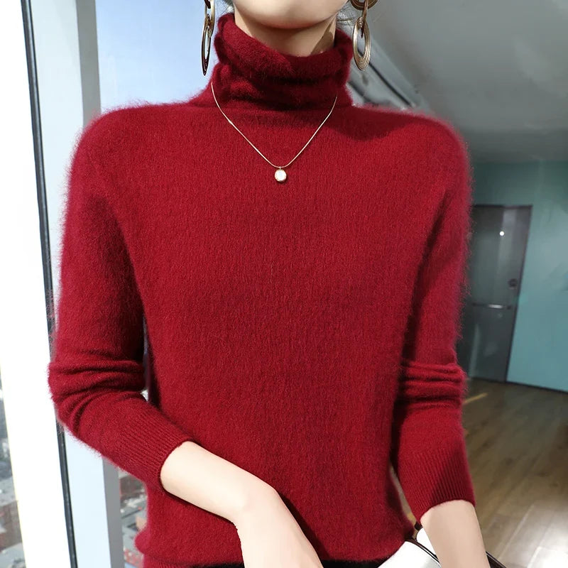 Blød Rullekravesweater