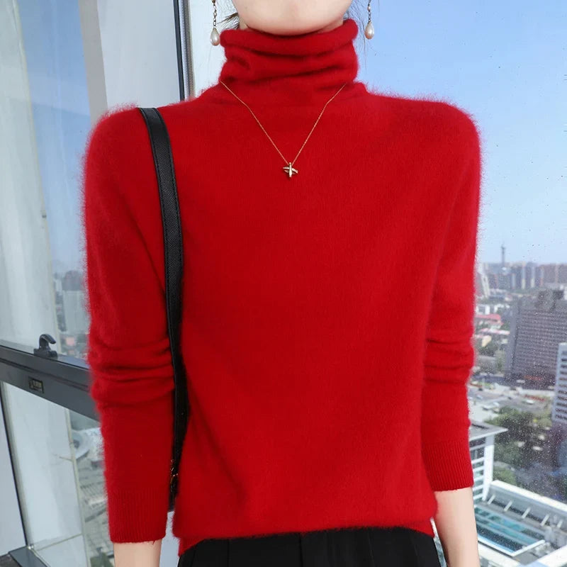 Blød Rullekravesweater