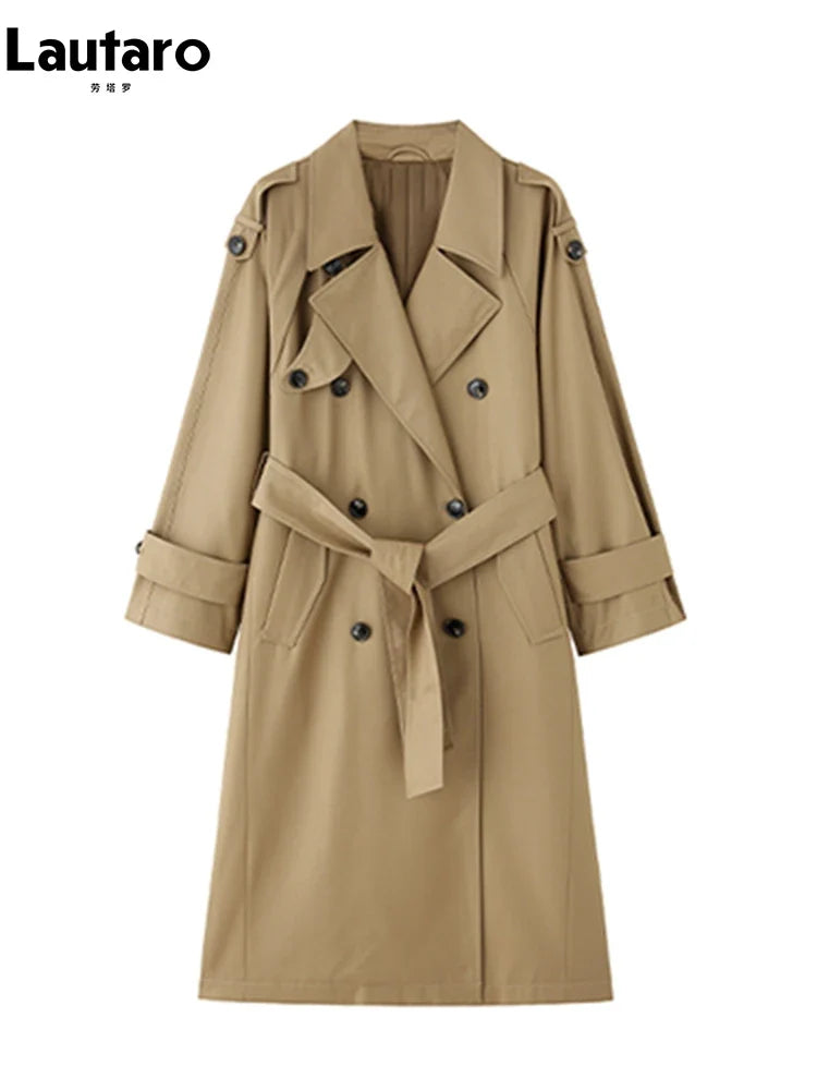Oversized Trenchcoat Med Bælte