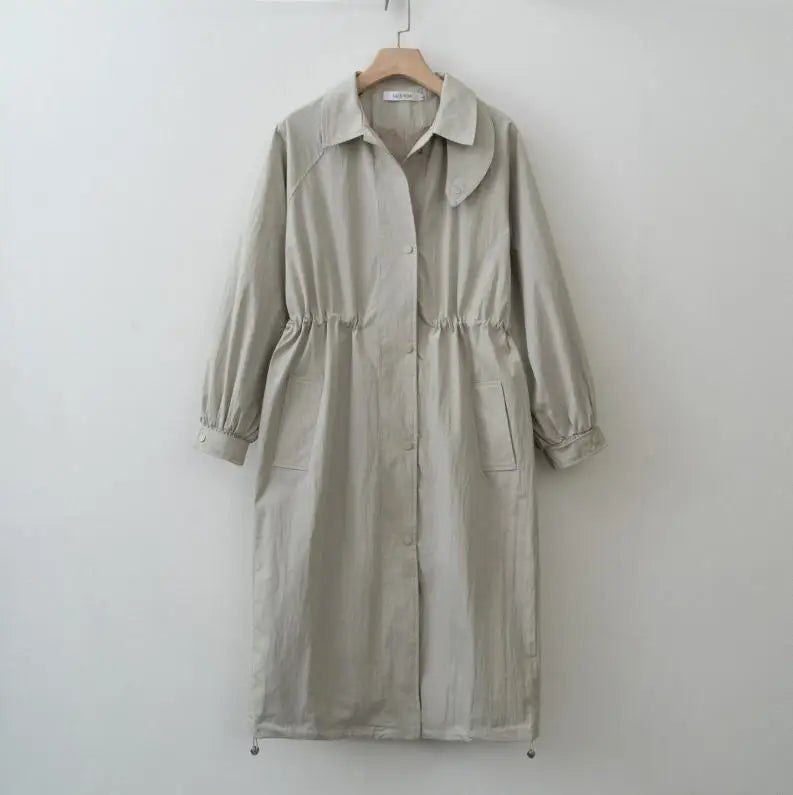 Trenchcoat Med Taljesnøre