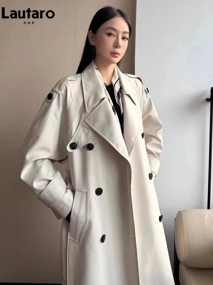 Oversized Trenchcoat Med Bælte
