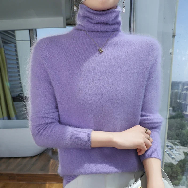 Blød Rullekravesweater