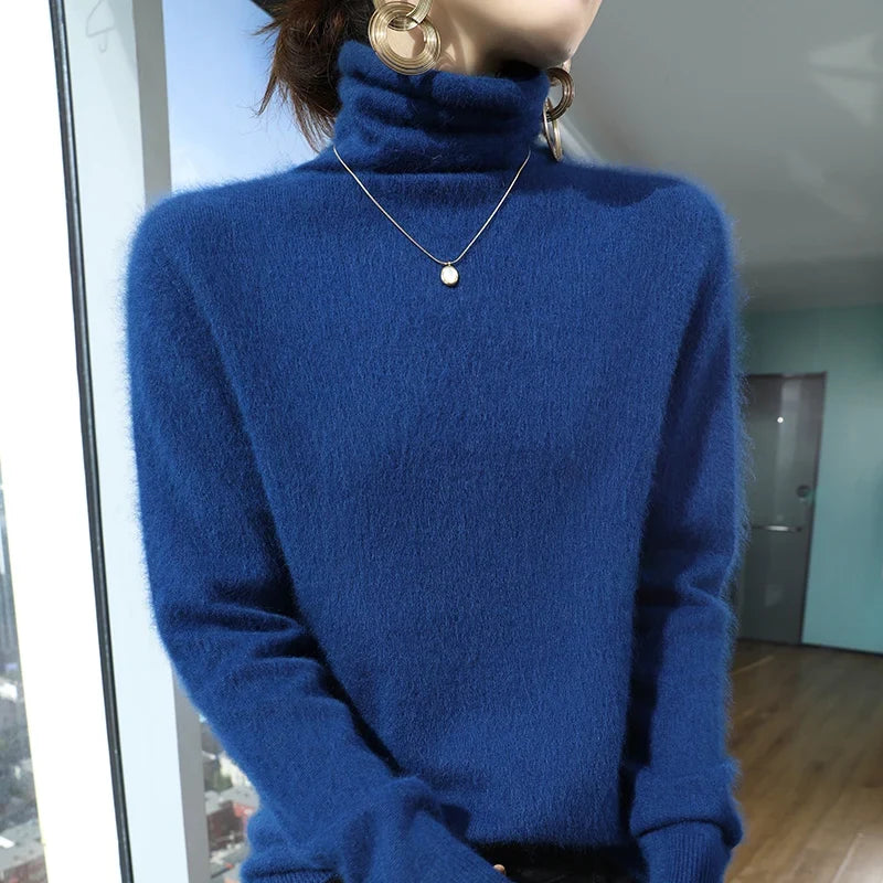 Blød Rullekravesweater